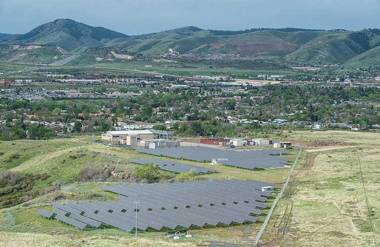 33751_mb A photo of the Solar Radiation Research Laboratory at NREL.