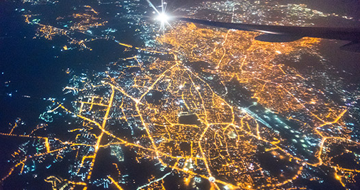 istock-mumbai Wide panoramic view of Mumbai.