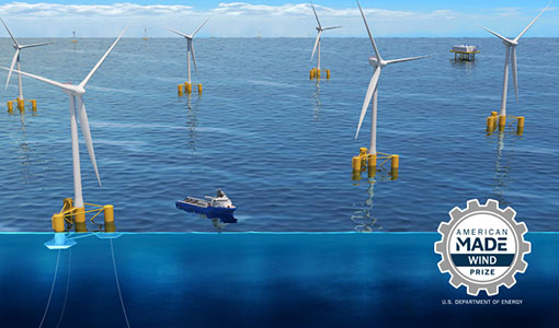Continue reading about Winners of Second Phase of Wind Prize Bring Floating Offshore Wind Energy Closer to Fruition